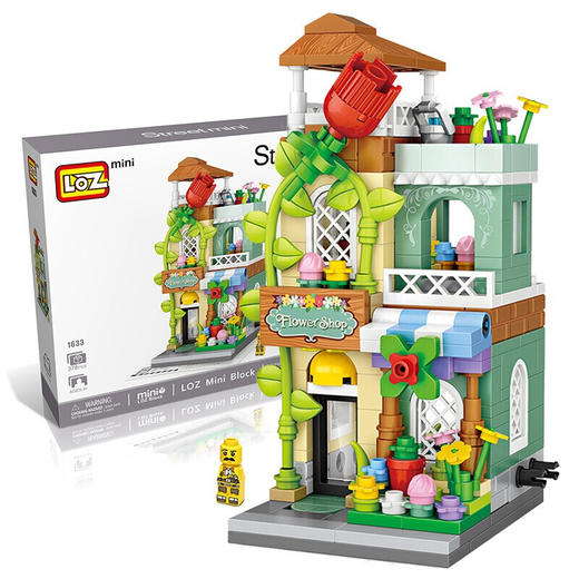 LOZ鲜花店1633 商品图0
