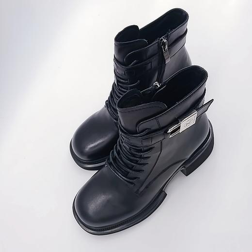 lfgj jeans BB918 厚底超轻偏带粗跟靴 商品图5