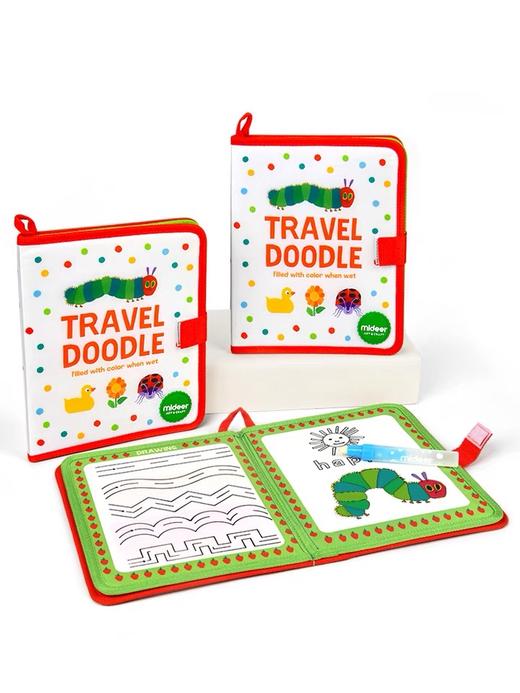 mideer弥鹿好饿的毛毛虫儿童神奇水画本 商品图4