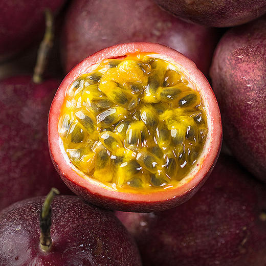 高原紫皮百香果  酸爽多汁   泡柠檬百香果蜂蜜水首选  包邮发货 商品图3