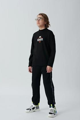 七波辉 加绒卫衣 货号：B340419