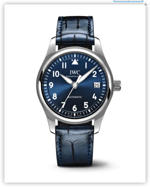 IWC 万国表 36mm表径 飞行员系列自动机械腕表 防水60米 商品图3