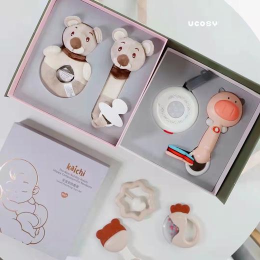 kaichi进口专供新生儿声光安抚玩具套装宝宝伴手礼礼盒0+ 商品图5