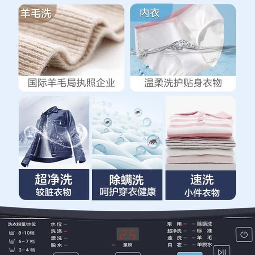 海尔（Haier）洗衣机XQB100-BZ206 商品图5