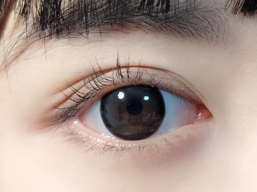 Peachcon旗下 · 水润微光系列 | 镜光月灰 · 夜光耀黑 · 波光微蓝 | 14.5mm大直径 年抛美瞳 商品图7