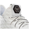 PHILIPP PLEIN/菲利普·普兰男女同款白色六边形logo饰休闲跑步鞋运动鞋AAAS USC0089 商品缩略图4