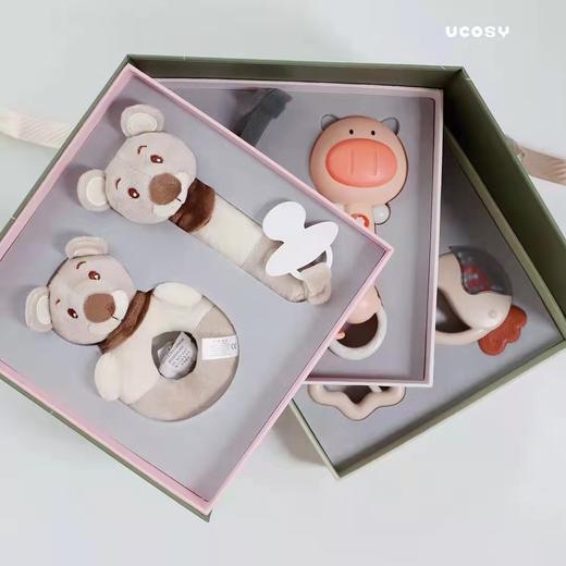 kaichi进口专供新生儿声光安抚玩具套装宝宝伴手礼礼盒0+ 商品图6