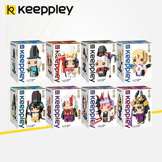 Keeppley阴阳师系列鬼切大天狗积木拼装男女孩儿童小颗粒益智玩具 商品图0