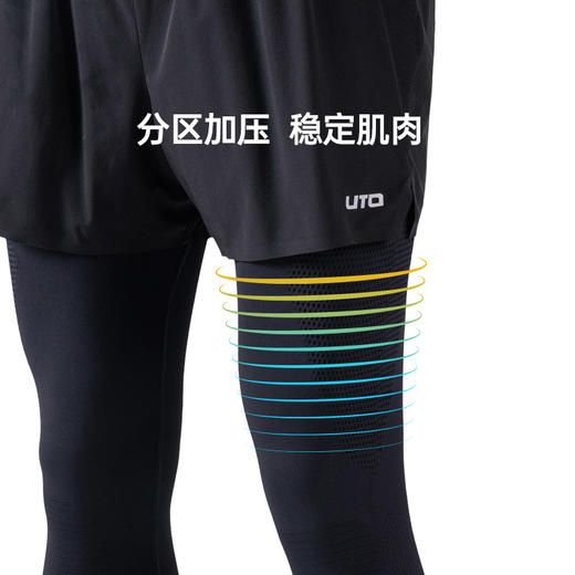 UTO/悠途太极石速干排汗二合一运动长裤 商品图2