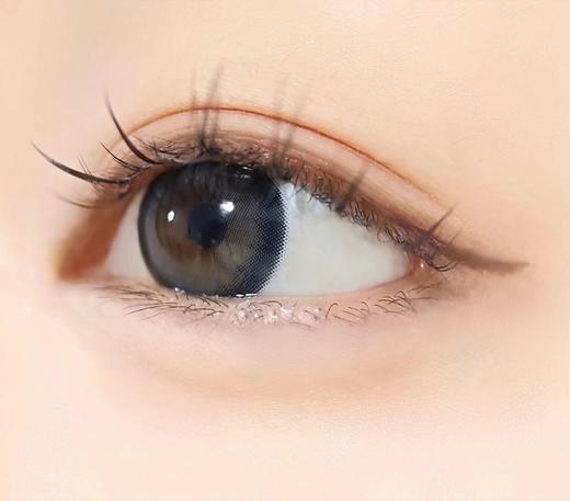 Peachcon旗下 · 水润微光系列 | 镜光月灰 · 夜光耀黑 · 波光微蓝 | 14.5mm大直径 年抛美瞳 商品图12