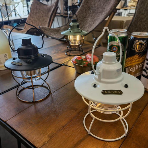 L.LAUKA手提复古营地灯 商品图0