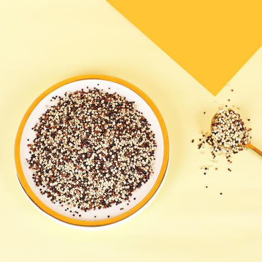 优选藜麦丨 36国权威有机认证 秘鲁进口藜麦 无麸质  可做粥饭 沙拉 450g*盒（买一送一）包邮 商品图8