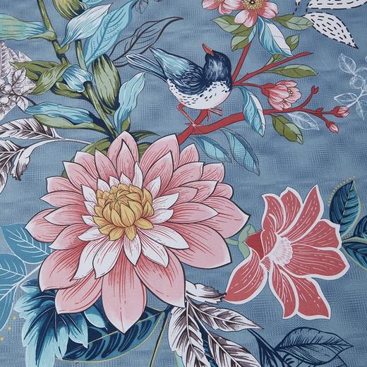 富安娜纯棉磨毛四件套/花间翠鸟 商品图2