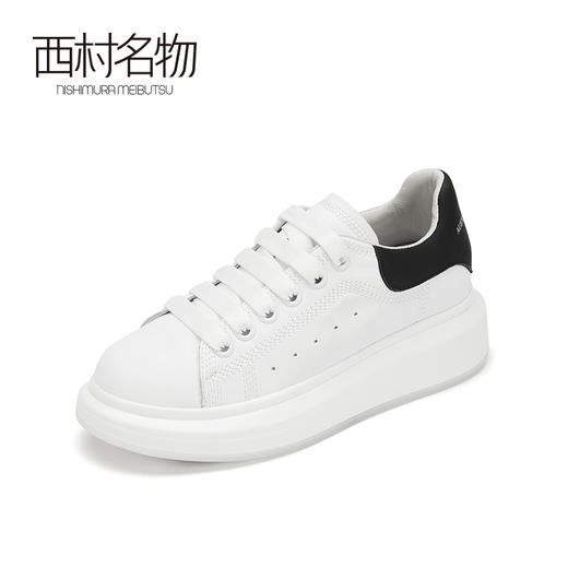 西村名物2021春夏季新款时尚休闲小白鞋T21AM15241 商品图0