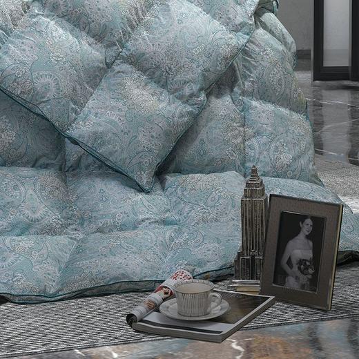 富安娜乌克兰进口抗菌鹅绒冬厚被 商品图2