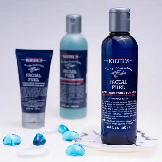 Kiehls/科颜氏男士活力洁面啫喱250ml 活力爽肤水250ml 全效保湿乳液125ml  圣诞护肤礼盒三件套 商品图7