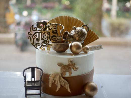 复古茶壶 一鲜奶动物奶油蛋糕 商品图0