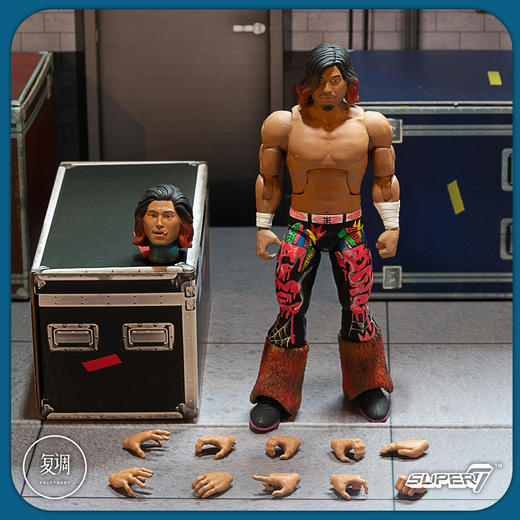 现货 Super7 新日本职业摔角系列2 NJPW 终极版 7英寸 商品图3