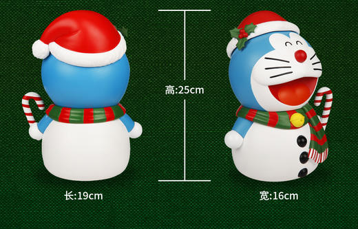 Macott Station 哆啦A梦mini系列 迷你圣诞树/雪人 商品图5