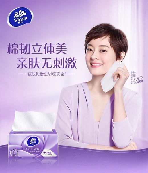 维达压花抽纸3层100抽*6包  商品图0