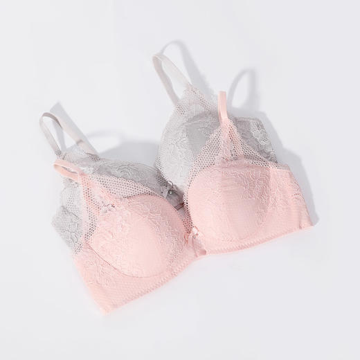 芬狄诗性感蕾丝无感内衣女无钢圈舒适薄款文胸FB00237 商品图2