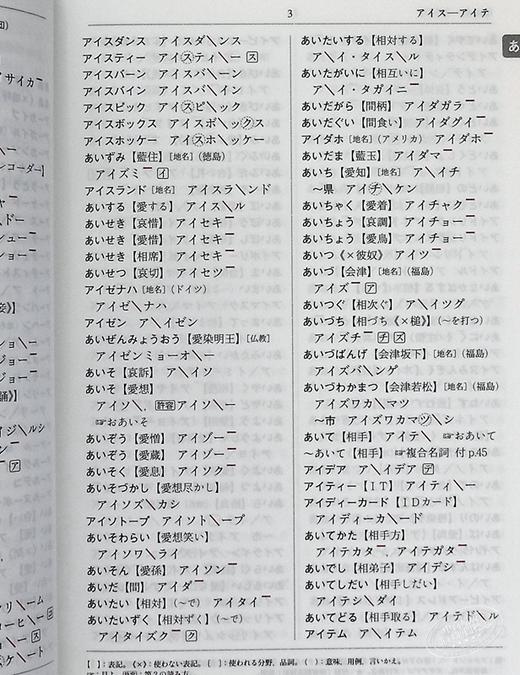 预售 【中商原版】NHK日语发音重音新辞典 日文原版 NHK日本語発音アクセント新辞典 商品图7