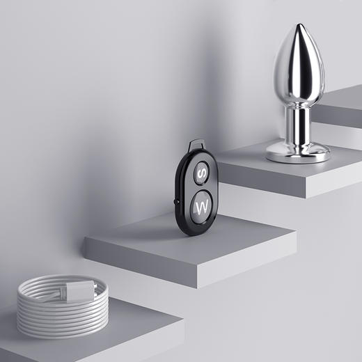 谜姬 金属震动肛塞后庭开发sm 商品图3