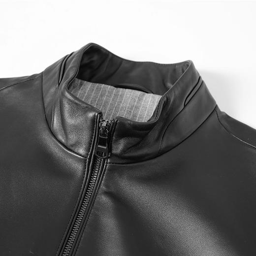 YvesFigarau伊夫·费嘉罗秋冬保暖绵羊皮革皮夹克923808 商品图6