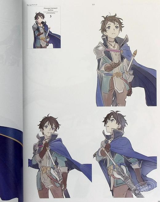 【中商原版】公主连接 Re:Dive 官方画集 vol.3 日文原版 プリンセスコネクト! Re:Dive 公式アートワークス Vol.3 商品图6