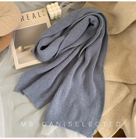 2021新款围巾 像奶茶一样温暖~韩国ins百搭柔软保暖厚围巾女冬季学生潮圣诞 商品图13