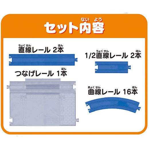 多美卡  167877    普乐路路基础轨道套组 商品图4