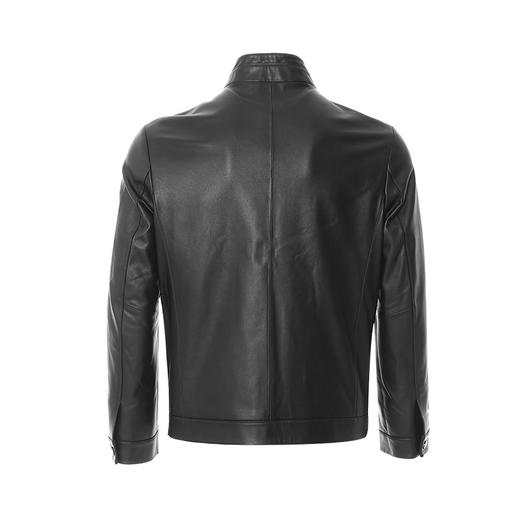 YvesFigarau伊夫·费嘉罗秋冬保暖绵羊皮革皮夹克923808 商品图5