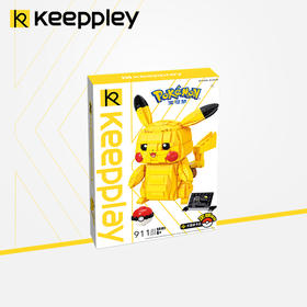 Keeppley-梦可宝系列 大型皮卡丘拼装积木S0101