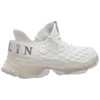 PHILIPP PLEIN/菲利普·普兰男女同款白色六边形logo饰休闲跑步鞋运动鞋AAAS USC0089 商品缩略图3