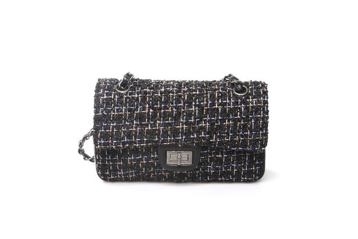 豪麟名鞋奥莱迪嘉女装羊皮革/纺织布TWPB12TW201黑色  原价1660元 商品图0