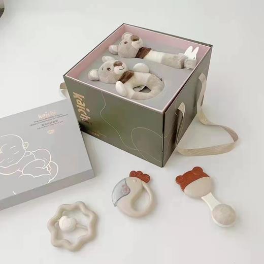 kaichi进口专供新生儿声光安抚玩具套装宝宝伴手礼礼盒0+ 商品图0