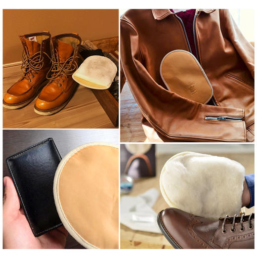 德国pedag羊毛皮套抛光手套819 商品图5