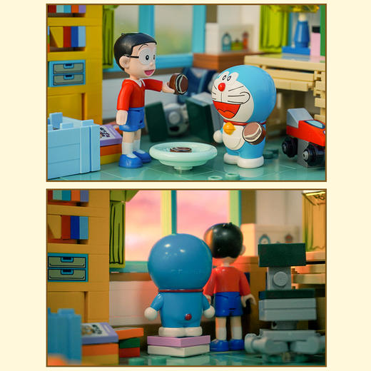 Keeppley -哆啦a梦系列 大雄房间 商品图3