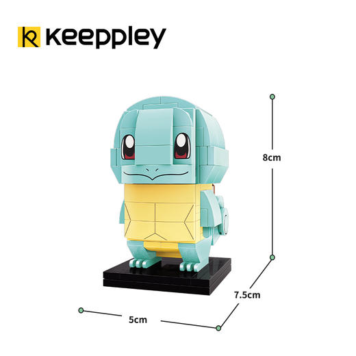 Keeppley-宝可梦系列 拼装积木 皮卡丘/杰尼龟/可达鸭/妙蛙种子/小火龙/伊布 商品图2