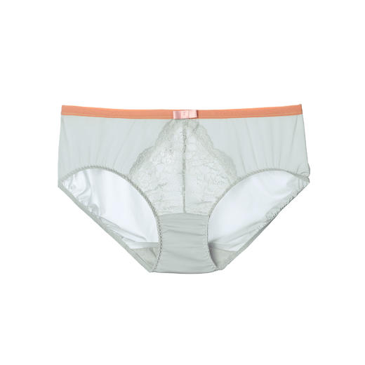 芬狄诗蕾丝低腰内裤女纯棉底档撞色蝴蝶结包臀舒适三角裤F200179 商品图6