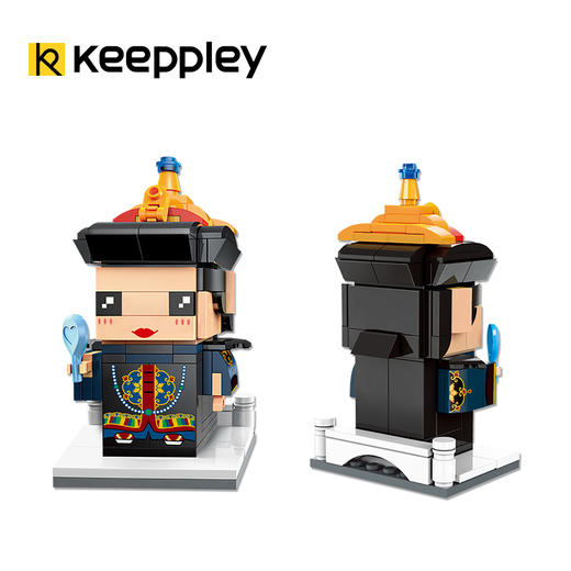 Keeppley国玩系列拼装积木故宫小颗粒启蒙玩具故宫联名手办摆件 商品图3