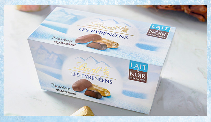 Lindt Les Pyrénéens l'Original Noir Ballotin 219g 