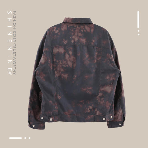 3J0130时尚晕染短款夹克 商品图3