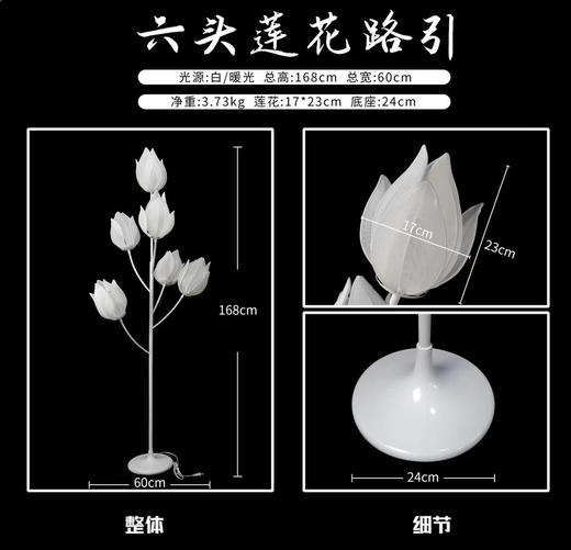 六头莲花路引【运费自理】 商品图3