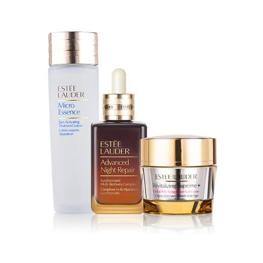 【YZ】雅诗兰黛抗衰老三件套原生液小棕瓶精华多效智妍面霜 商品图0