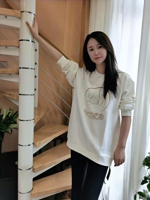 丨有机丨素道彩棉成人卫衣系列 休闲针织圆领衫 休闲针织帽衫  男女同款 纯棉 商品图0