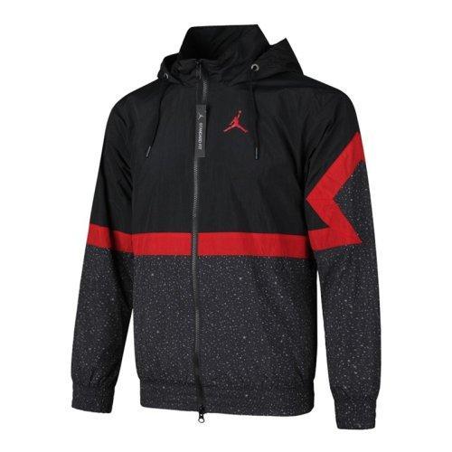 NIKE耐克男装上衣 运动服跑步训练休闲连帽梭织防风夹克时尚外套CZ2495-010 商品图0