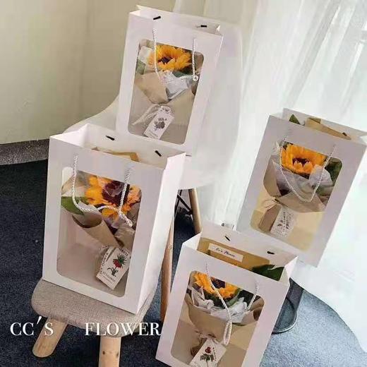 【活动款】长方形橱窗手提袋（10个/包）25*15*35cm 商品图5