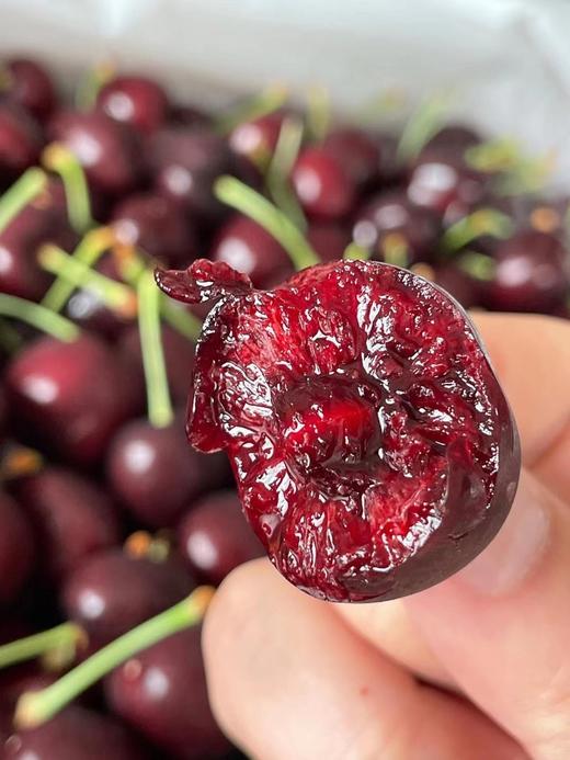 santina黑车厘子空运4斤3jd顶流p级礼盒原装饱满多汁脆嫩鲜甜啧啧啧停