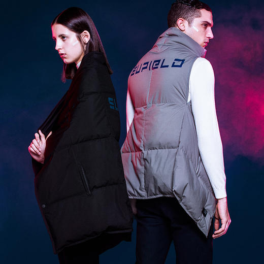 Supield素湃黑科技智能温控加热鹅绒羽绒服男多功能可穿戴鹅绒被 商品图0